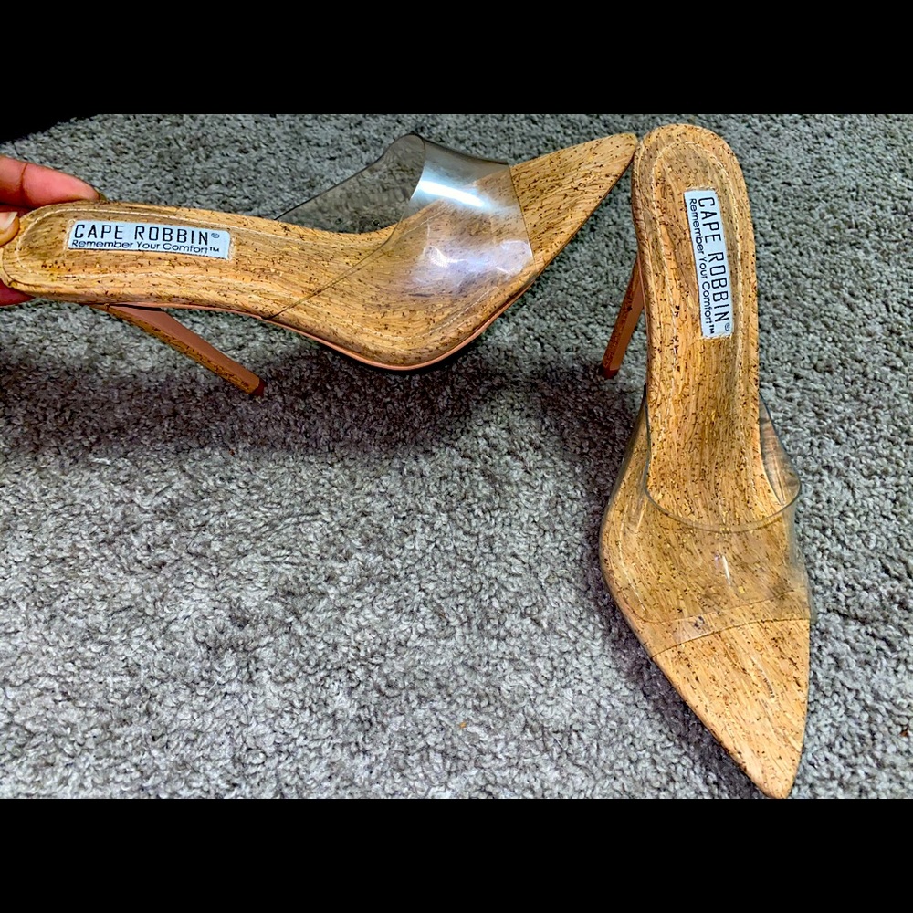 Cape Robbin Clear Stilettos